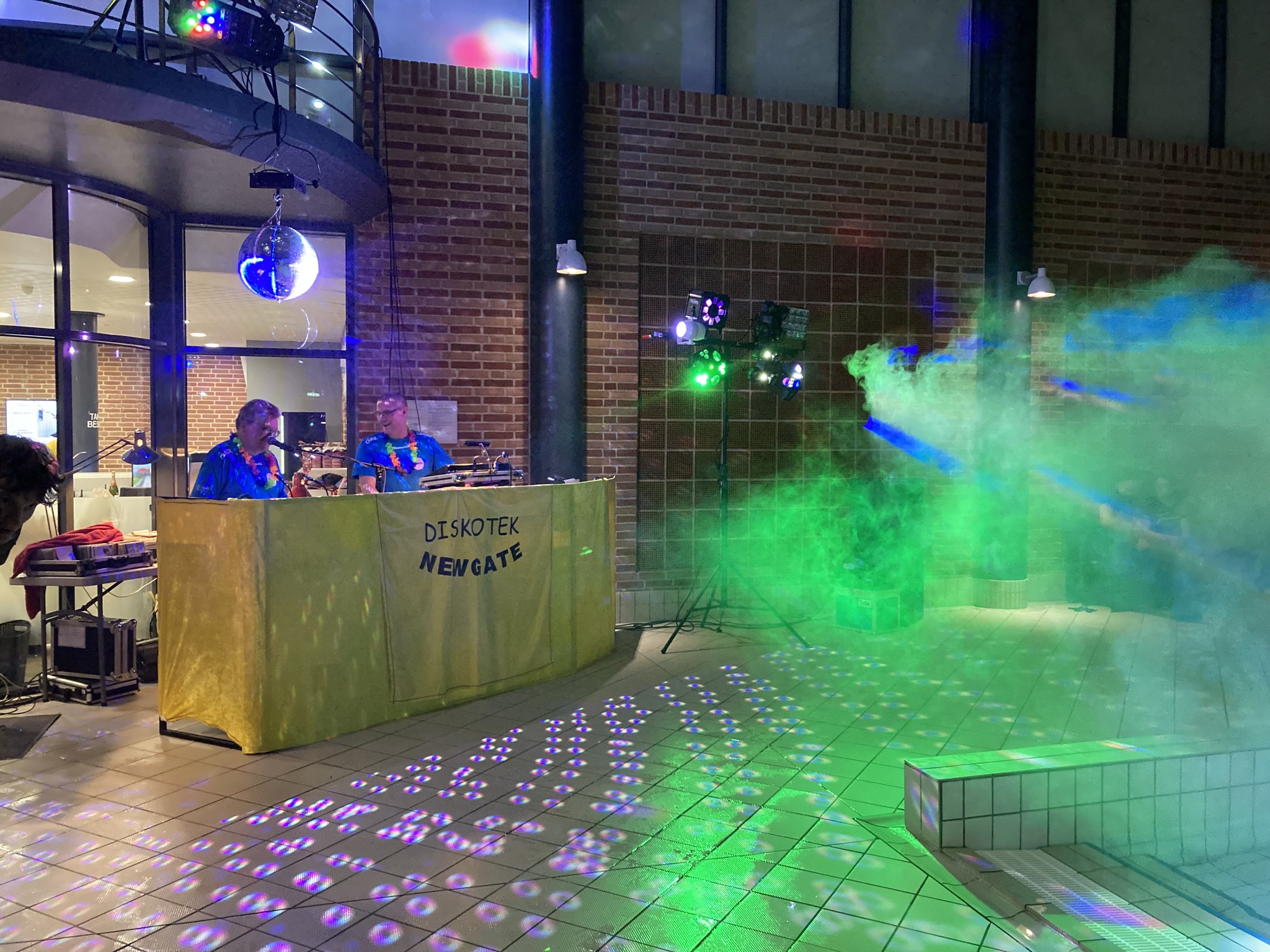 Illustration Diskotek Newgate