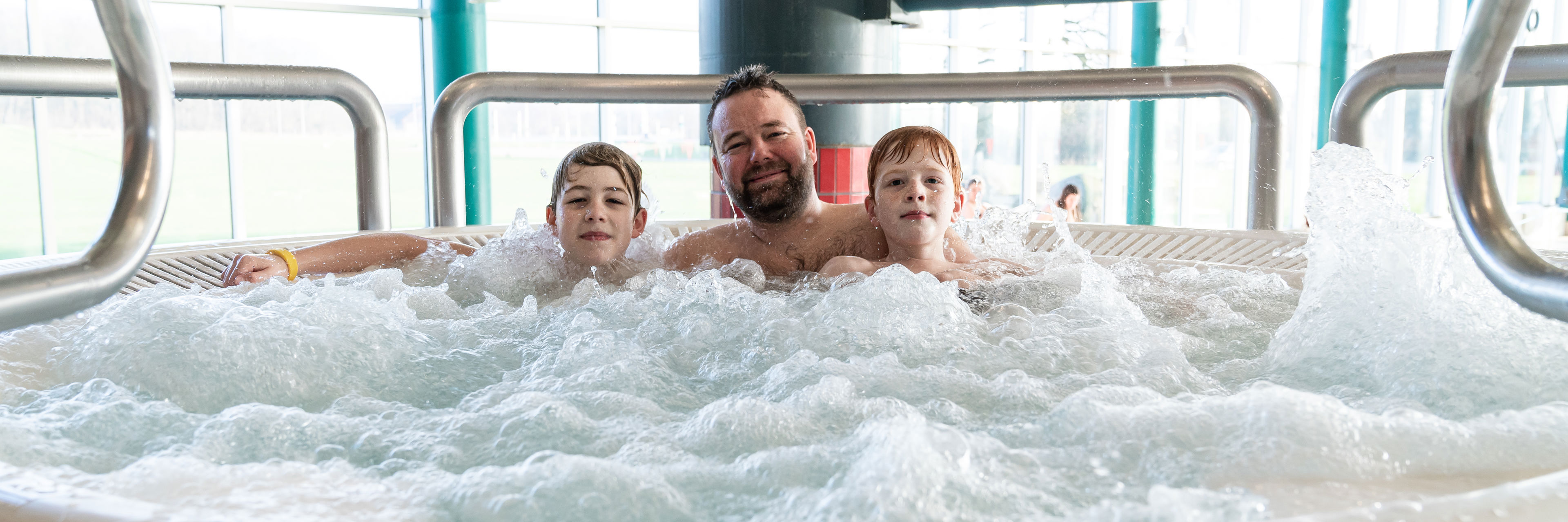 Illustration mennesker i spa