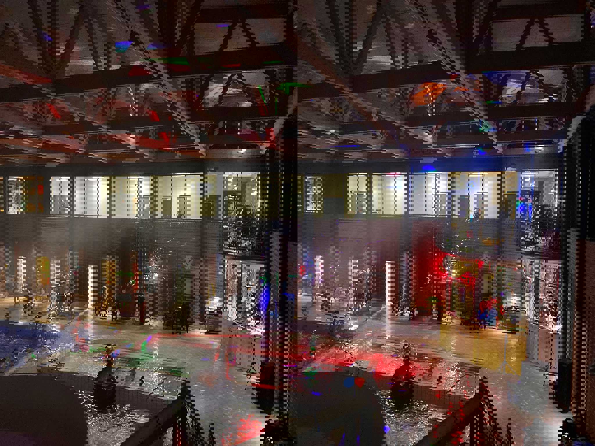 Illustration børn fester til Pool Party